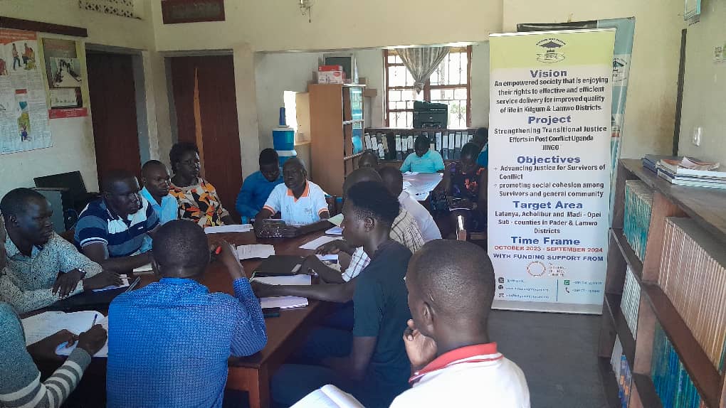 Human Rights Sector Working Group meeting held at KINGFO secretariat in September 2024.